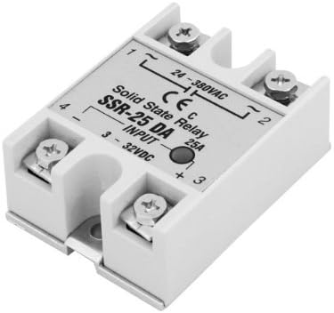 ESUMIC 25Amp SSR-25DA Solid State Relays for Temperature Controller by ESUMIC