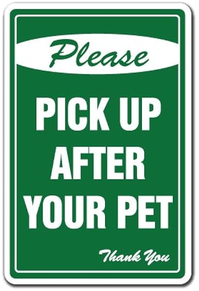 funny dog poop signs uk