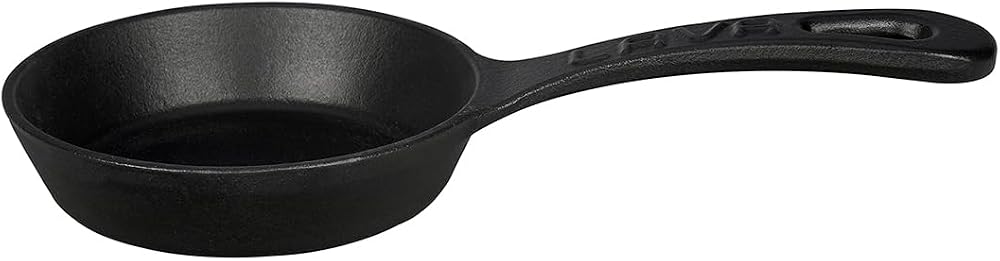 Lava Döküm Mini Yuvarlak Saplı Çap 12 Tava