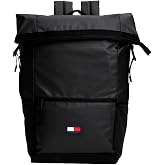 Tommy Hilfiger TJM DAILY TECH ROLL TOP BACKPACK Erkek Sırt &Ccedil;antası Black OS