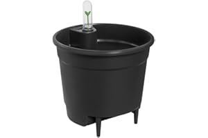 elho Self-watering Insert 24 - Accessory for Indoor Plant Pots - Ø 23.7 x H 22.2 cm - Black/Living Black