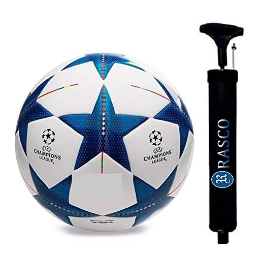 Rasco Football Blue Star Size 5 Made by 3 PLY PVC