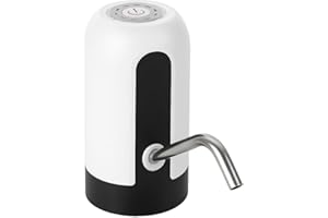 GENÉRICO DISPENSADOR DE Agua ELÉCTRICO USB para Garrafas 5L-20L – Bomba Automática Portátil Recargable | Grifo Botella Agua para Hogar, Oficina, Camper y Caravana