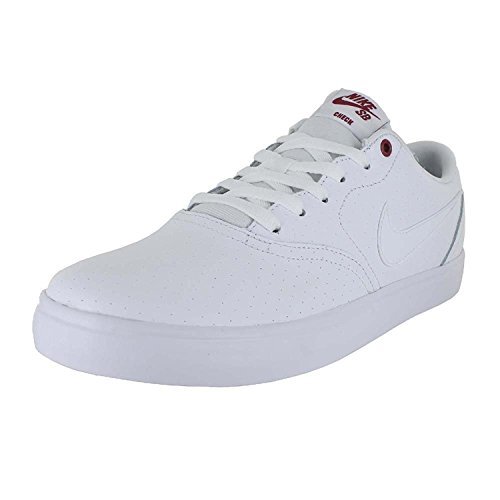 Nike Mens Sb Check Solar Prm Shoes White White Cedar Desertcart