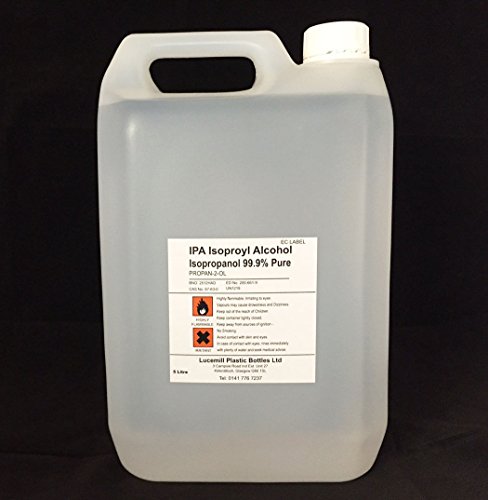 ISOPROPYL ALCOHOL 99.9% PURE IPA ISOPROPANOL - Various Sizes 30mL to 5 Litres (5000ml)