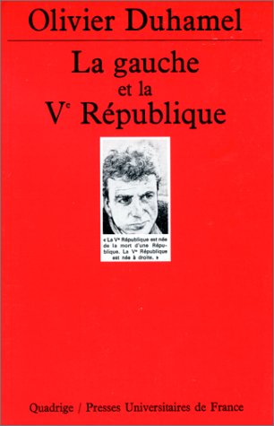 couverture de : La gauche et la Ve R&eacute;publique