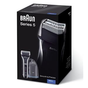 Braun Series 5 590cc-3 Electric Rechargeable Male Foil Shaver with Clean & Renew Charger - Image 5