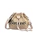 Produktbild OIKAY Mode Damen Tasche Handtasche Schultertasche Umhängetasche Mode Neue Handtasche Frauen Umhängetasche Schultertasche Strand Elegant Tasche Mädchen 0605@002