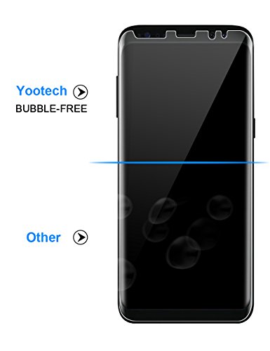 Galaxy S8 Plus Schutzfolie [2 Stück][NICHT Panzerglas], Yootech Galaxy S8 Plus Displayschutzfolie Wet Applied Anti-Luftblasen für Samsung Galaxy S8 Plus HD[lebenslange Garantie][Galaxy S8+] - 3