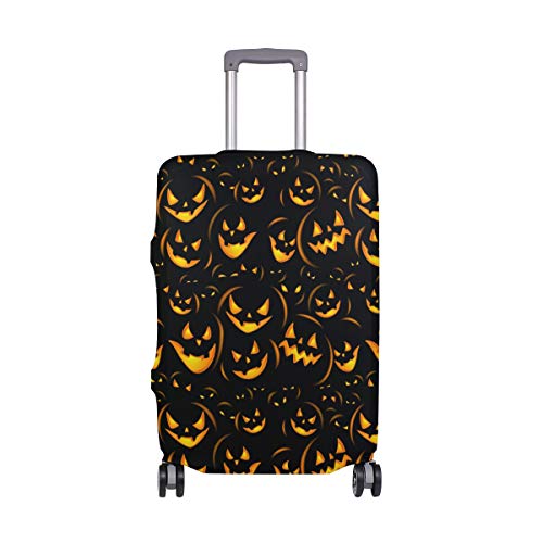 Mydaily Halloween Funny Pumpkin Luggage Cover Fits 18 32 Inch