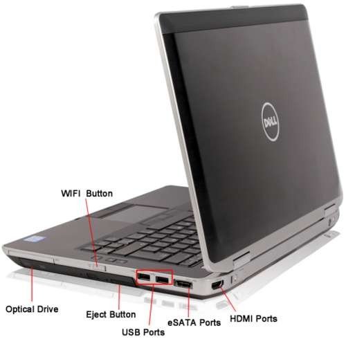 FAST Dell E6430 - Win 7 Laptop 2 6GHz Core i7  8GB RAM   500Gb HDD  HDMI  THIRD GENERATION I7-