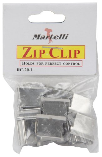 Martelli Zip Gun Zip Clips-Large 20/Pkg