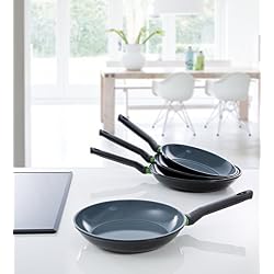 BK Cookware BV b2725.744 Balans Plus Poêle 24 cm, Aluminium, 43.1 x 24.9 x 8.0 cm