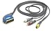 Produktbild G&BL Kabel (2x RCA, 1x SVHS, Scart, OCC, gold) 1,5m