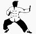 Produktbild Taekwondo Decor Wandaufkleber PVC Wohnzimmer The Bedroom Extreme Sport 48x55cm