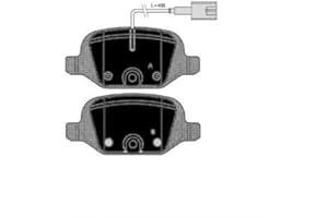 AOQ ORIGINAL QUALITY AOQ - PASTIGLIE FRENI POSTERIORI FIAT PANDA (169) dal 2003 al 2012