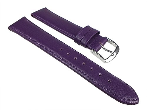 Polo Ersatzband Uhrenarmband Kalbsleder Violett 20766S, Stegbreite:16mm Polo Ersatzband Uhrenarmband Kalbsleder Violett 20766S, Stegbreite:16mm