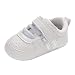 Produktbild Sannysis Jungen Mädchen Soft Newborn Anti-Rutsch-Baby Sportschuhe Atmungsaktiv Laufschuhe Hallenschuhe Freizeit Turnschuhe für Kinder (11, Silber-1)