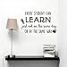 Produktbild Fyyanm  Every  Can Learn Wall Sticker Encourage Motto Pencil Apple Vinyl Removable Wall Art  Room Classroom Home Decor 95X58cm