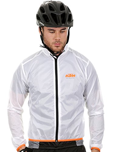 Preisvergleich Produktbild Ktm Windbreaker Jacke Factory Line Micro Weiß (Xl , Weiß)