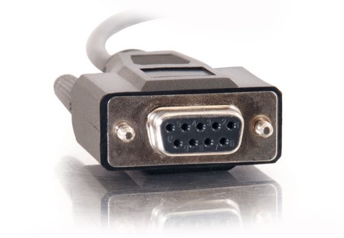 C2G 2 m DB9 RS232 F/F Kabel – Schwarz schwarz schwarz 3 m - 3