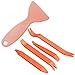 Produktbild 4 stücke Auto Autoradio Tür Clip Panel Trim Dash Audio Entfernung Installer Pry Tool (Orange)