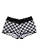 Clovia Women Cotton Mid Waist Checked Boyshorts RS.239.00