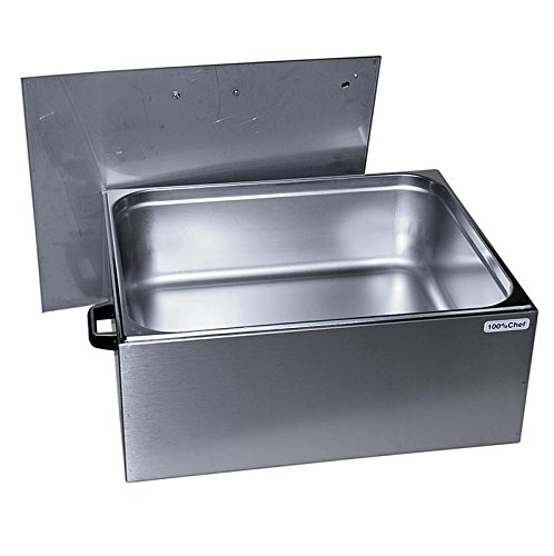 Preisvergleich Produktbild Noon Wanne, isoliert, 54 Liter, 2 / 1 GN Grösse, Inox, 1 St