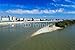 Produktbild Alu-Dibond-Bild 80 x 50 cm: "Irtysh river in Omsk, Russia", Bild auf Alu-Dibond