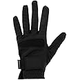 FOUGANZA Grippy Kids & Adult Horse Riding Gloves Black (L)