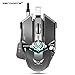 Produktbild ZERODATE 4000DPI USB-Kabel Competitive Gaming Mouse 10 programmierbare Tasten Mechanische Makrodefinition Programmierung Gamer-Maus (Schwarz)