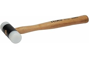 IRIMO Martillo nylon mango madera, 44mm