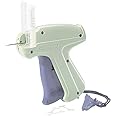 Combo Garment Label Tag Tagging Gun with 5000 Barbs Pin for Clothing Sticker (Medium, Grey and Black)