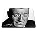 Produktbild John Wayne 4 Personalised Gift Print Mouse Mat Autograph Computer Rest Mouse Mat Compatible with Laser and Optical Mice (No Personalised Message)