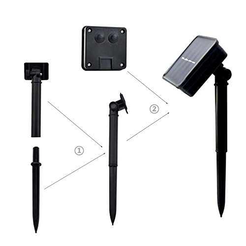 InnooTech 20er LED Solar Lichterkette Lampions Garten Außen Innen 3,3 Meter Warmweiß, Solar Beleuchtung für Party, Weihnachten, Outdoor, Fest Deko usw. - 6