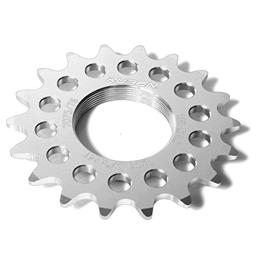 41609 - Fixed sproket fixie 14 dientes color plata