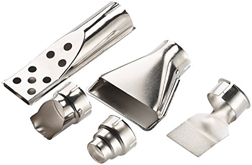 AGT Heißluftpistole mit 2 Gebläsestufen und 5 Vorsatzdüsen, bis 1.800 Watt - 2