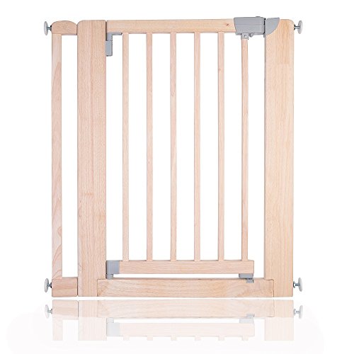 Safetots-Chunky-Wooden-Pressure-Fit-Pet-Gate-74-97cm-81-89cm-Natural