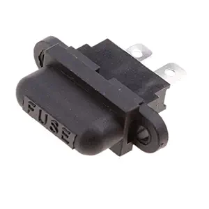 FLAWISH Car Truck Boat 30A ATC Standard Car Blade Fuse Holder Box with Cover