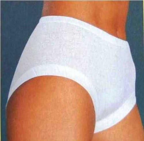 High-waist briefs pack of 2 white Size 60