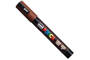 Posca PC-5M por Uni-Ball - Línea Completa Of 35 Colores Disponibles - Marron