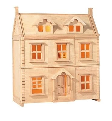 Plan Toys - Jouet en bois - La maison de poupées Victorienne