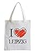 Produktbild I love Leipzig Fun Jutebeutel