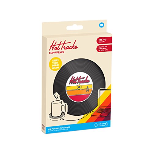 Mustard USB-Tassenwärmer – Schwarze Schallplatte – Hot Tracks - 3