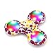 Produktbild Ouneed® Hand Spinner Spielzeug ,Hand fidget Spinner LED Light Flower painting rainbow mehrfarbig Multicolor Finger gift Spielzeug (D)