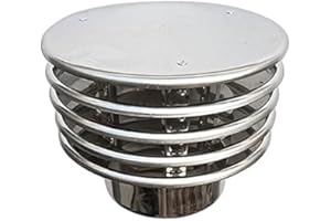 MBM Terminale cappello lamellare canna fumaria DN 80