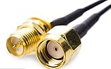 Longitud de 5 m INSTAR 100436 Cable alargador de antena (5 metros, RP-SMA)