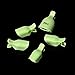 JACKY 5Pcs Toenail Soak Off Clip Caps Nail Art Tips Clamp Remover (Green)