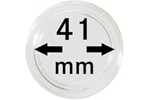 LINDNER Das Original Capsules Monnaies Ø intérieur 41 mm, Paquet de 10