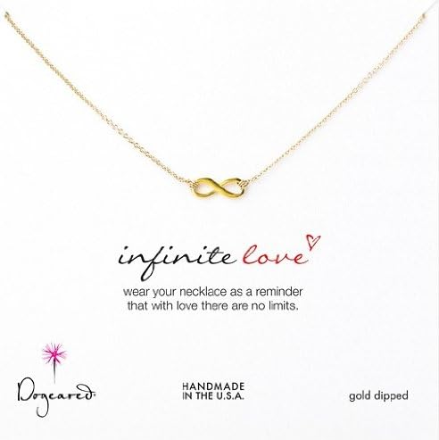 Dogeared Gold Infinite Love Necklace